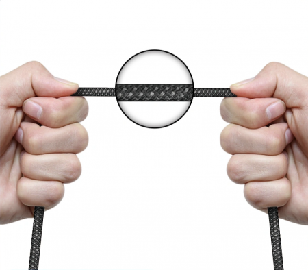 Кабель Плетеный WIWU Cyclone 100W USB-C to USB-C 1,5m