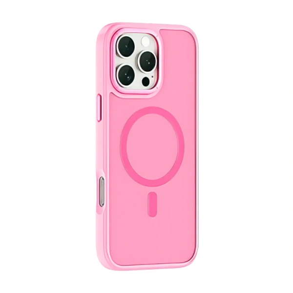 Чехол WIWU iShield Armor Pro MagSafe 16 (Pink)